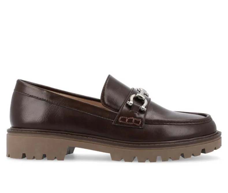 Loafers & Oxfords>Journee Collection Women's Jessamey Chunky Loafers