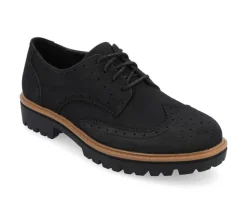 Loafers & Oxfords>Journee Collection Women's Claudiya Chunky Oxfords