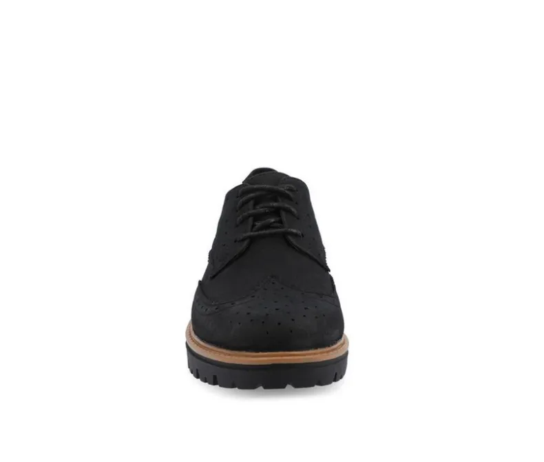 Loafers & Oxfords>Journee Collection Women's Claudiya Chunky Oxfords