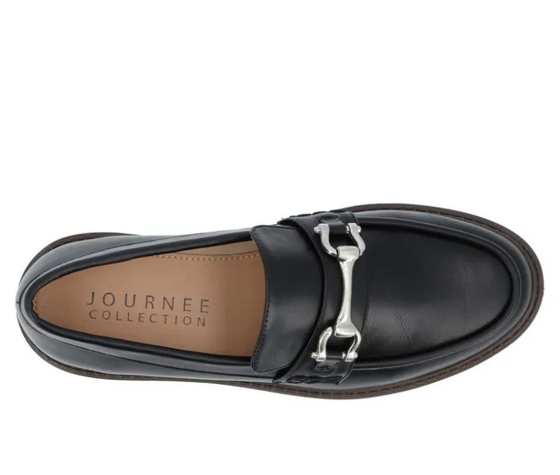 Loafers & Oxfords>Journee Collection Women's Jessamey Chunky Loafers