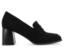 Loafers & Oxfords>Journee Collection Women's Malleah Block Heel Loafers