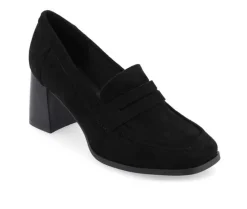 Loafers & Oxfords>Journee Collection Women's Malleah Block Heel Loafers