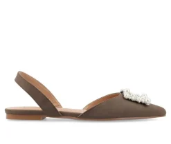 Clogs & Mules>Journee Collection Women's Hannae Slingback Mules