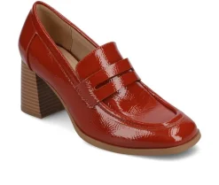 Loafers & Oxfords>Journee Collection Women's Malleah Block Heel Loafers