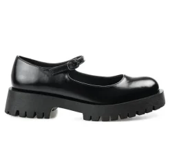 Loafers & Oxfords>Journee Collection Women's Kamie Chunky Mary Janes