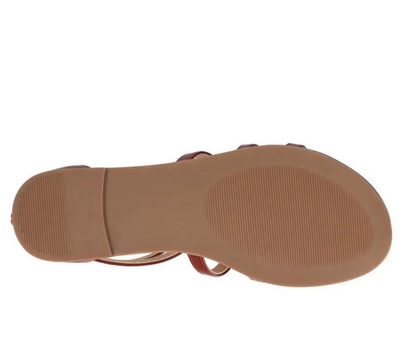 Sandals>Journee Collection Women's Genneva Flat Sandals