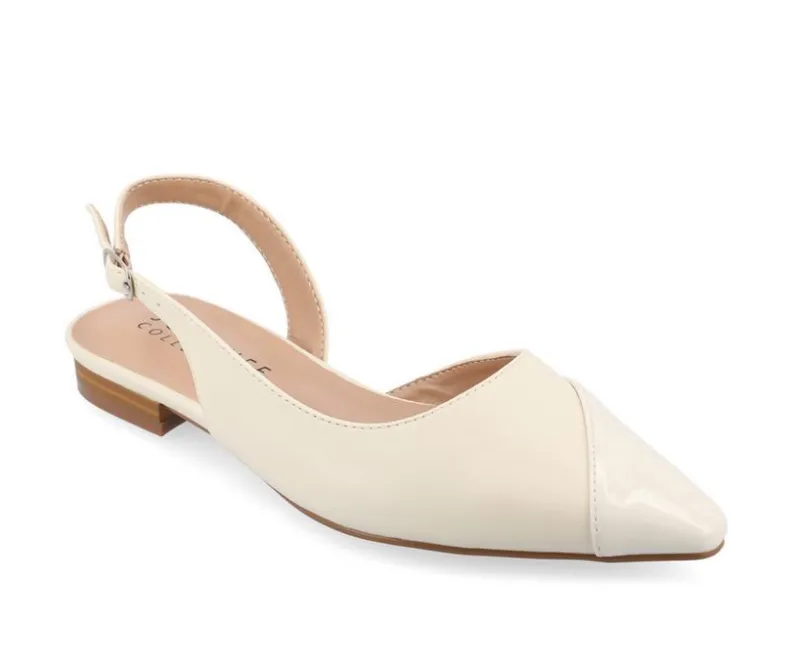 Flats>Journee Collection Women's Daphnne Slingback Flats