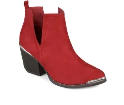 Cowboy & Western>Journee Collection Women's Issla Side Slit Booties