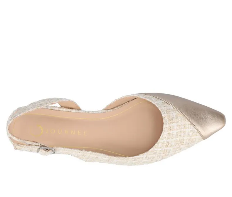Flats>Journee Collection Women's Daphnne Slingback Flats