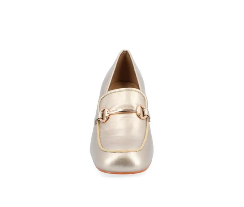 Loafers & Oxfords>Journee Collection Women's Nysaa Block Heel Loafers