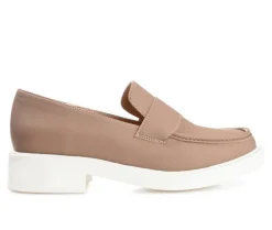 Loafers & Oxfords>Journee Collection Women's Saydee Block Heel Loafers