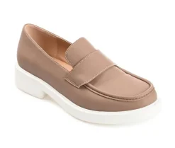 Loafers & Oxfords>Journee Collection Women's Saydee Block Heel Loafers