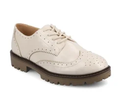 Loafers & Oxfords>Journee Collection Women's Claudiya Chunky Oxfords