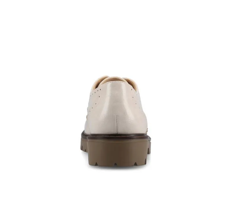 Loafers & Oxfords>Journee Collection Women's Claudiya Chunky Oxfords