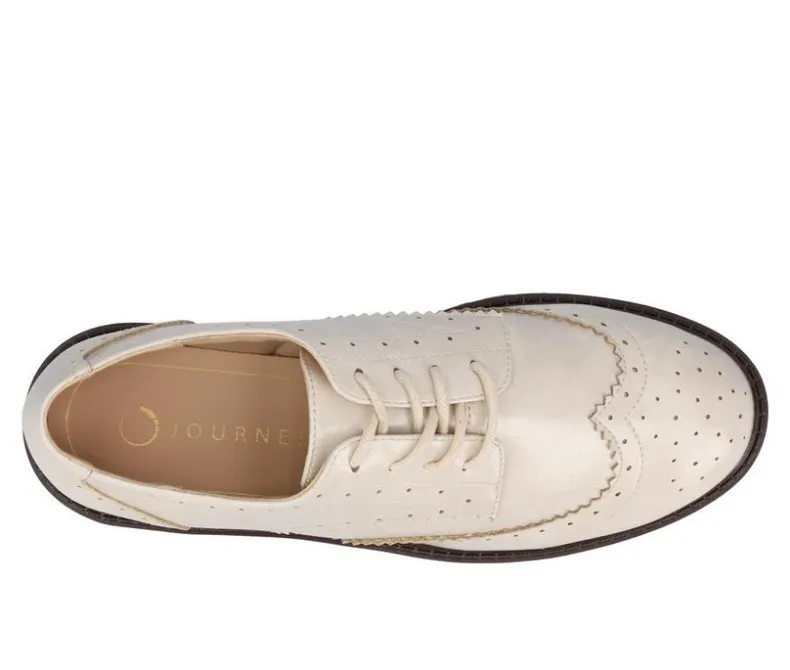Loafers & Oxfords>Journee Collection Women's Claudiya Chunky Oxfords