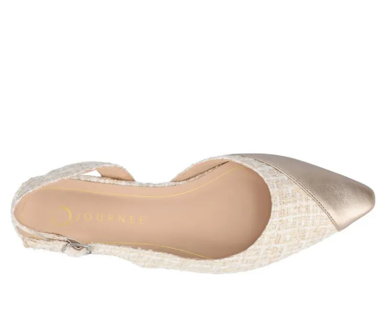 Flats>Journee Collection Women's Daphnne Slingback Flats