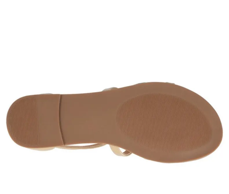 Sandals>Journee Collection Women's Genneva Flat Sandals