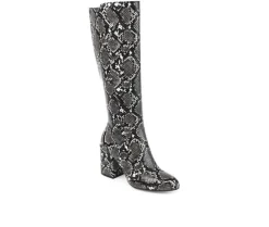 Wide Calf|Tall>Journee Collection Women's Tavia Wide Calf Knee High Boots