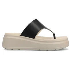 Sandals>Journee Collection Women's Carah Platform Flip-Flops