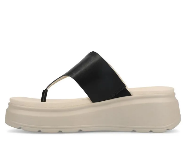 Sandals>Journee Collection Women's Carah Platform Flip-Flops