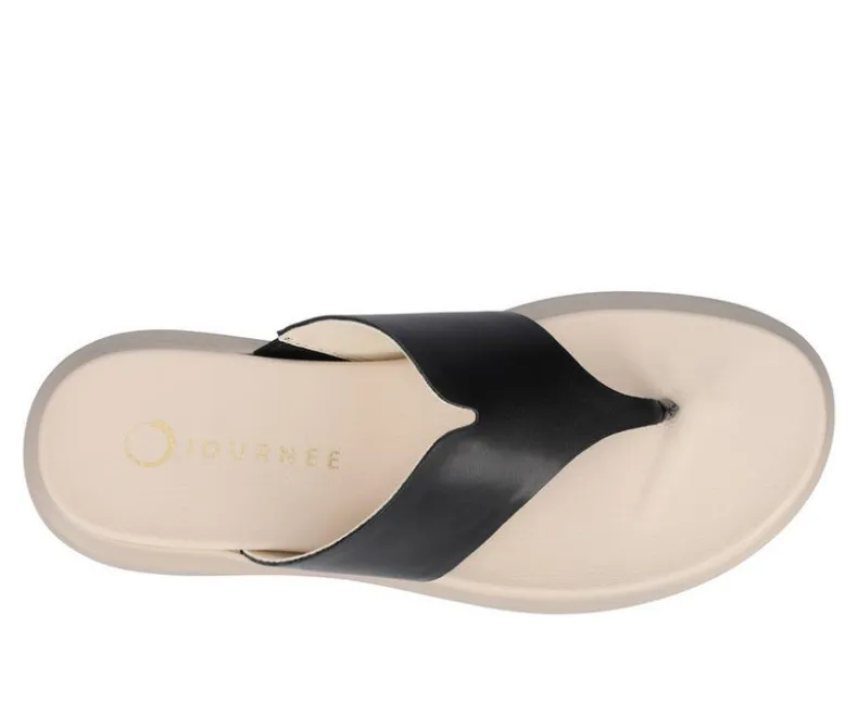 Sandals>Journee Collection Women's Carah Platform Flip-Flops