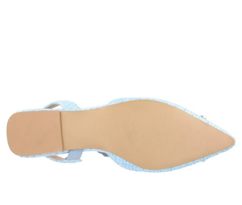 Clogs & Mules>Journee Collection Women's Hannae Slingback Mules