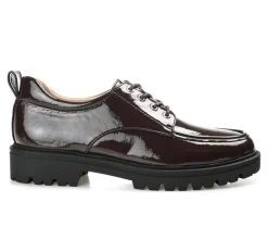 Loafers & Oxfords>Journee Collection Women's Zina Lugged Oxfords