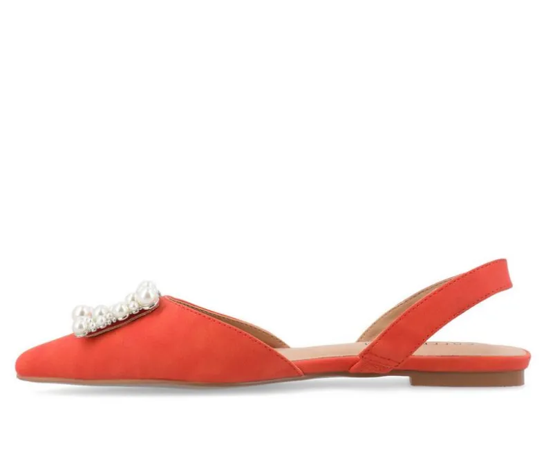 Clogs & Mules>Journee Collection Women's Hannae Slingback Mules
