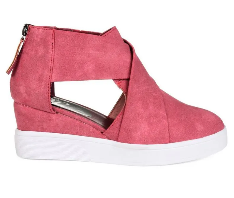 Platform>Journee Collection Women's Seena Wedge Sneakers
