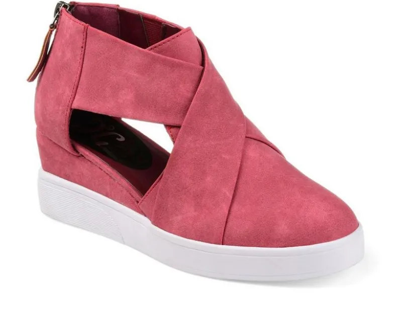 Platform>Journee Collection Women's Seena Wedge Sneakers