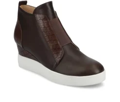 Platform>Journee Collection Women's Clara Wedge Sneakers