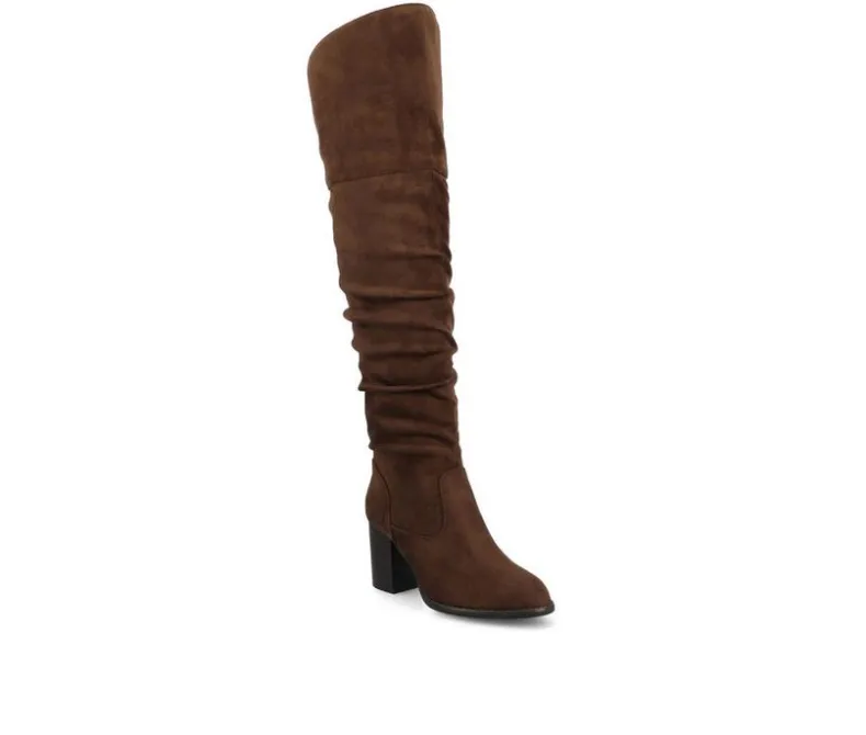 Wide Calf|Dress>Journee Collection Women's Kaison Extra Wide Calf Over-The-Knee Boots