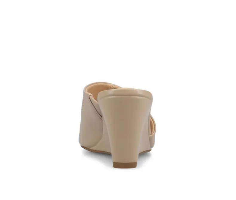 Sandals>Journee Collection Women's Clementine Wedge Sandals