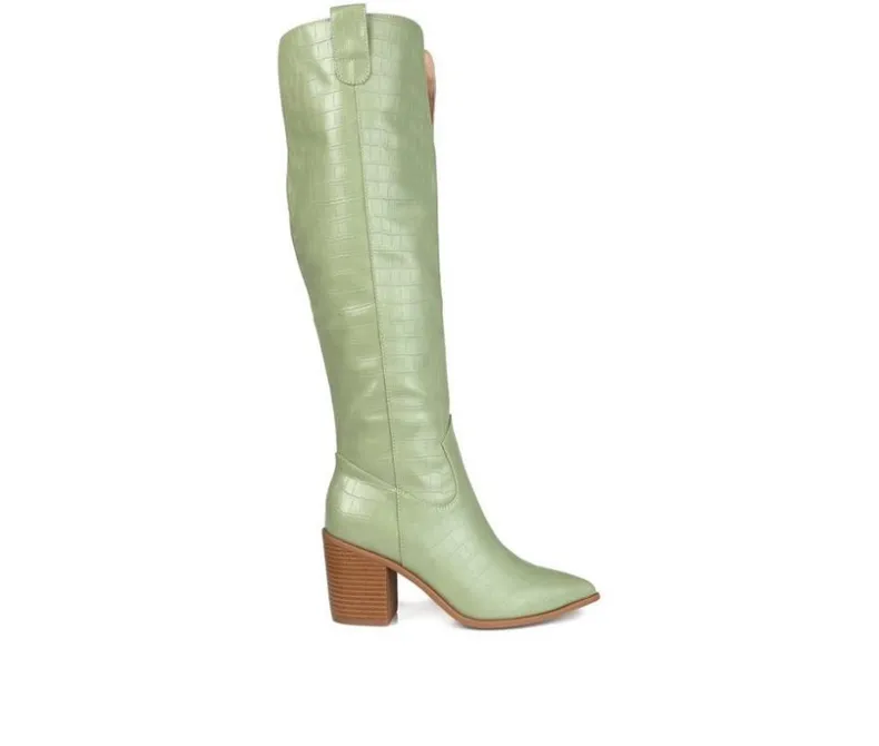 Dress|Cowboy & Western>Journee Collection Women's Therese Over-The-Knee Boots