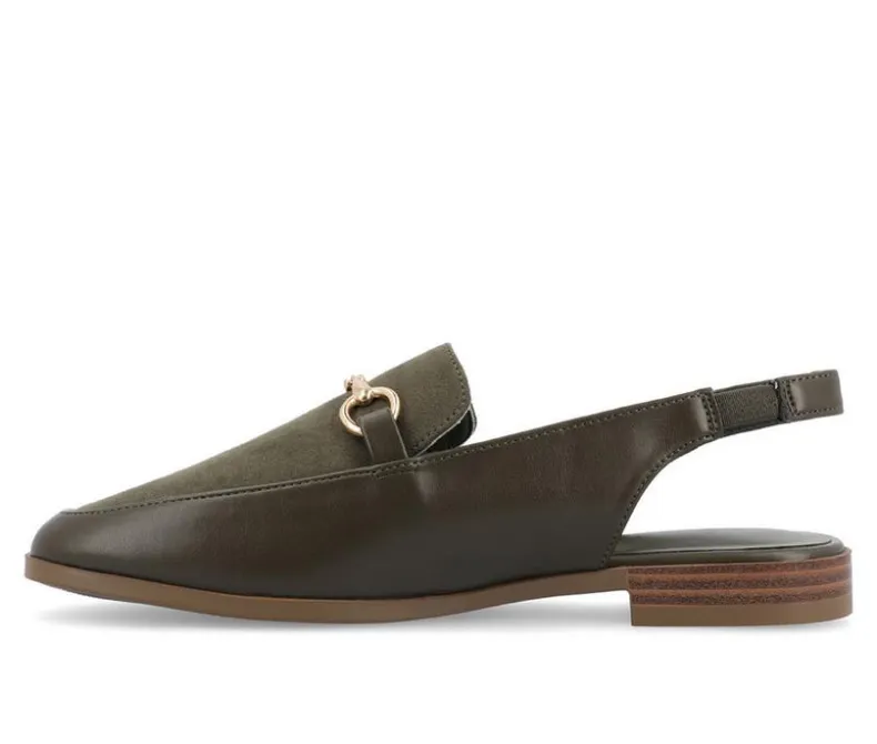Loafers & Oxfords|Clogs & Mules>Journee Collection Women's Lainey Slingback Loafer Mules