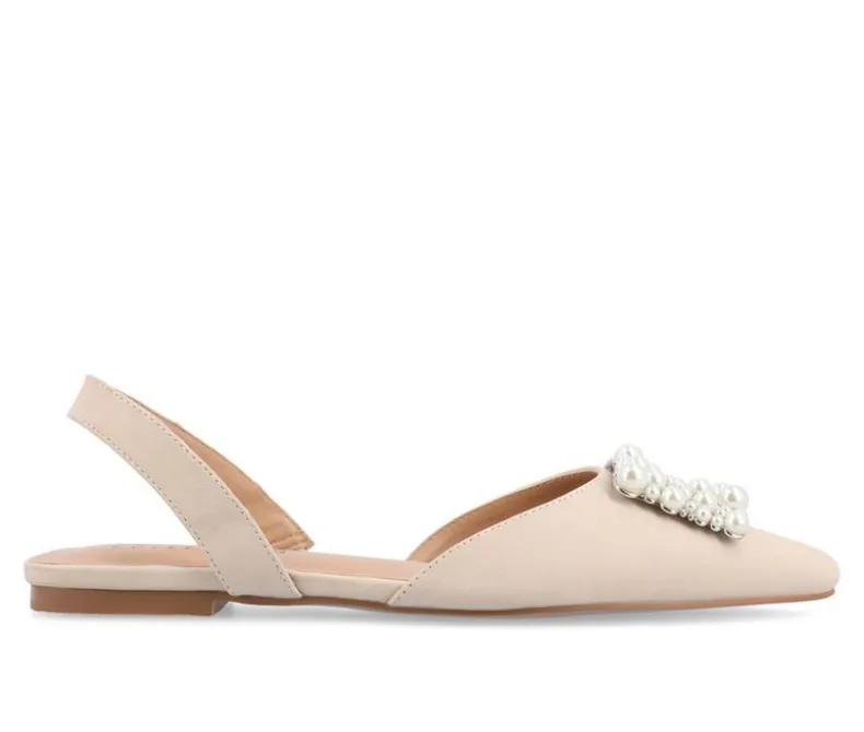 Clogs & Mules>Journee Collection Women's Hannae Slingback Mules