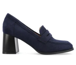 Loafers & Oxfords>Journee Collection Women's Malleah Block Heel Loafers