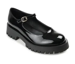 Loafers & Oxfords>Journee Collection Women's Kamie Chunky Mary Janes