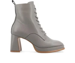 Lace Up|Dress>Journee Collection Women's Kalindi Lace Up Heeled Booties