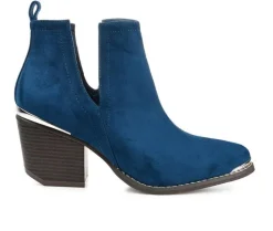 Cowboy & Western>Journee Collection Women's Issla Side Slit Booties