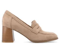 Loafers & Oxfords>Journee Collection Women's Malleah Block Heel Loafers