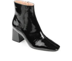 Dress>Journee Collection Women's Haylinn Block Heel Booties