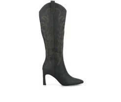 Cowboy & Western|Boots & Booties>Journee Collection Women's Laramie Knee High Boots