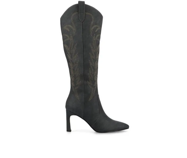 Cowboy & Western|Boots & Booties>Journee Collection Women's Laramie Knee High Boots