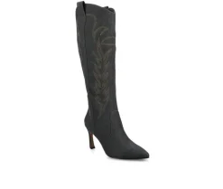 Cowboy & Western|Boots & Booties>Journee Collection Women's Laramie Knee High Boots