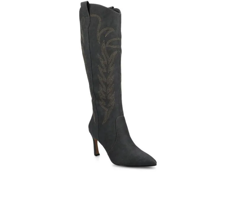 Cowboy & Western|Boots & Booties>Journee Collection Women's Laramie Knee High Boots