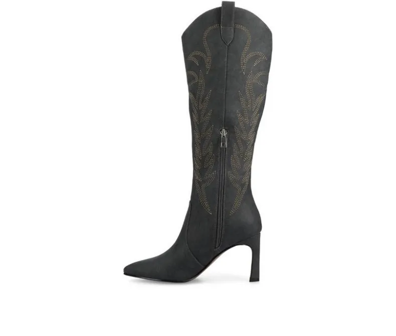 Cowboy & Western|Boots & Booties>Journee Collection Women's Laramie Knee High Boots