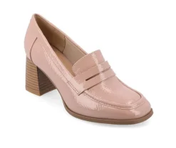 Loafers & Oxfords>Journee Collection Women's Malleah Block Heel Loafers