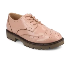 Loafers & Oxfords>Journee Collection Women's Claudiya Chunky Oxfords