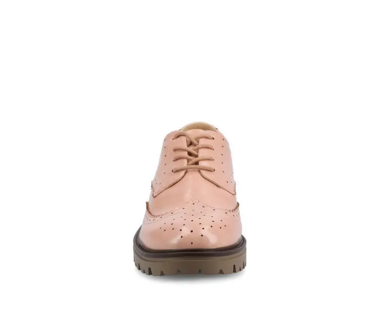 Loafers & Oxfords>Journee Collection Women's Claudiya Chunky Oxfords
